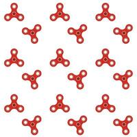 Seamless pattern with spinning wheel. Background with device spinner, addictive mechanical rotating spinner, vector illustration