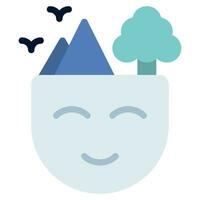 Coping Strategies Icon Illustration, for uiux, infographic, etc vector