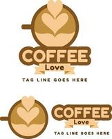 COFFEE LOVE LOGO vector