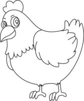 Outline farming clipart. farm animals clipart vector