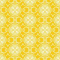 Pattern with abstract geometric elements. Seamless vector ornament for fabric, wallpaper, wrapping paper, cover