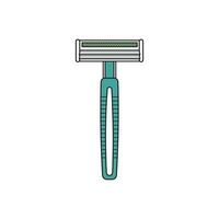 cartoon Vector illustration razor icon in doodle style