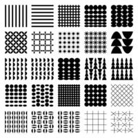 Geometric seamless pattern with primitive figures. Swiss design print collection for tee, paper, textile and fabric. vector
