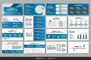 Vector corporate business presentation and business portfolio, profile design, project report, corporate profile