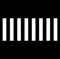 Road white zebra crossing vector illustration.