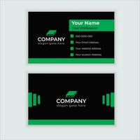 Creative Business Card Template Free Vector