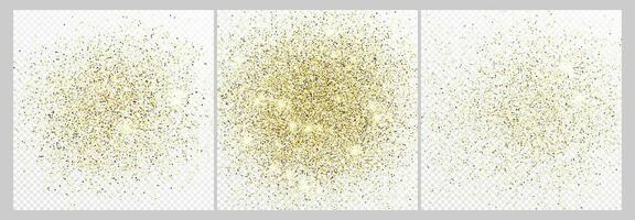 Gold glitter texture with sparkles Stock Vector by ©Kannaa 102106344