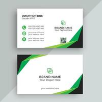 Corporate Modern Professional Business Card Design Template vector