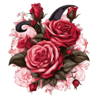 bouquet of roses transparent background png