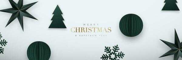 Christmas web banner. vector