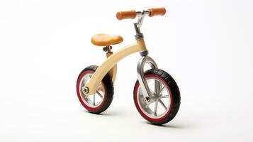 Displaying a 3D miniature Unicycle. Generative AI photo