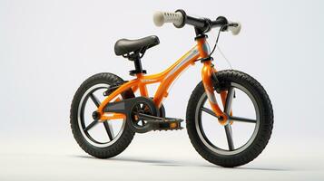 mostrando un 3d miniatura híbrido bicicleta. generativo ai foto