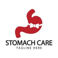 stomach care icon designs vector