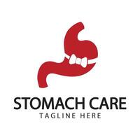 stomach care icon designs vector