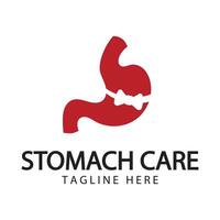 stomach care icon designs vector