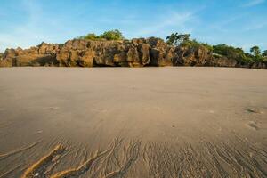 The landscape of Cape Wirrwawuy of Nhulunbuy town beach in Northern Territory state of Australia. photo