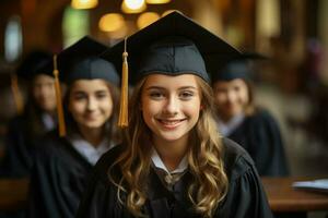 mayor educación a el Universidad nivel ayuda estudiantes lograr avanzado conocimiento foto