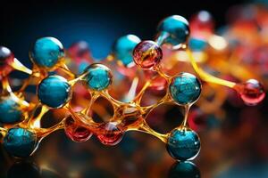 The molecule carrying genetic instructions for all living organisms photo