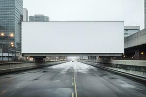 Blank billboard available for outdoor advertising posters minimal restrictions apply photo