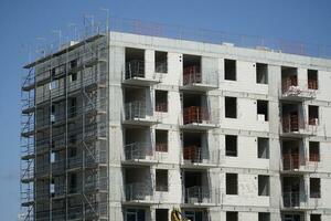 Multi Storey Residential Building Under Construction photo