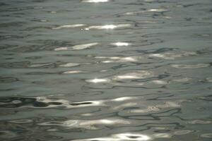 Sun Reflecting in Water Surface photo