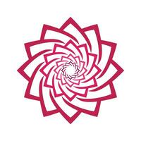 Beautiful flower logo vector