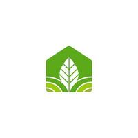 Landscaping modern logo vector