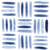 Artistic Hand-Crafted Watercolor Brushstroke Pattern vector