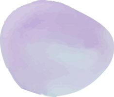 lilas forme abstrait aquarelle png