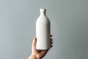 Cream bottle mockup photo