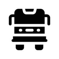bus solid icon. vector icon for your website, mobile, presentation, and logo design.