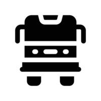 autobús sólido icono. vector icono para tu sitio web, móvil, presentación, y logo diseño.