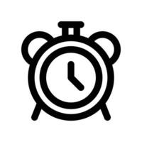 alarm line icon. vector icon for your website, mobile, presentation, and logo design.