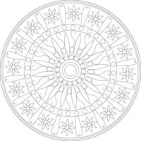 Luxury Mandala Design Background for Business vector