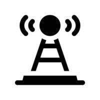 antenna solid icon. vector icon for your website, mobile, presentation, and logo design.