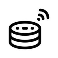 data center line icon. vector icon for your website, mobile, presentation, and logo design.