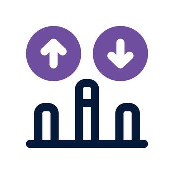 data change dual tone icon. vector icon for your website, mobile, presentation, and logo design.