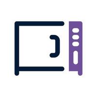 microwave dual tone icon. vector icon for your website, mobile, presentation, and logo design.