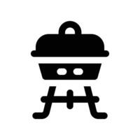 barbeque solid icon. vector icon for your website, mobile, presentation, and logo design.
