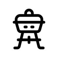barbeque line icon. vector icon for your website, mobile, presentation, and logo design.