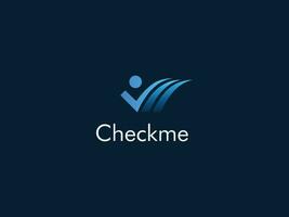 Vector logo for a KYC identity verification company, three check mark