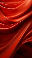 Fine brushwork elegance Speedy red lines in wallpaper background Vertical Mobile Wallpaper AI Generated photo