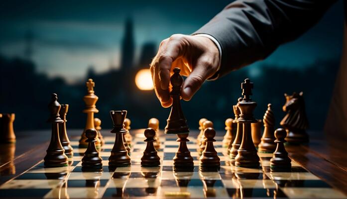 A skilled hand deftly slides a chess piece marked Chess across Vertical  Mobile Wallpaper AI Generated 31597126 Stock Photo at Vecteezy