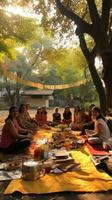 Fun-filled picnic with good company photo