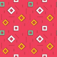 Seamless vector memphis pattern new trend