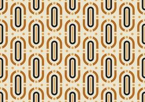Seamless abstract geometric chain pattern. Perfect for bedding, tablecloth, oilcloth or scarf textile design. vector