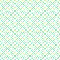 Abstract Geometric Fabric Seamless Pattern in Aqua Green and White vector