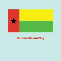 Guinea Bissau Flag vector