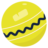 läder cricket sport bollar 2d Färg illustrationer png