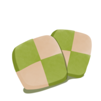 green tea sweet cookie png